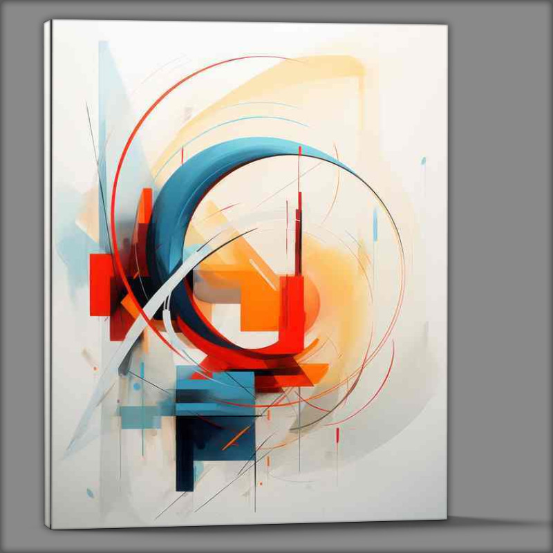Buy Canvas : (Abstract Color Mysteries Shapes that Transform Reality)