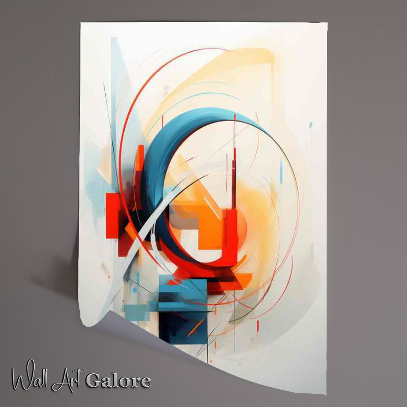 Buy Unframed Poster : (Abstract Color Mysteries Shapes that Transform Reality)