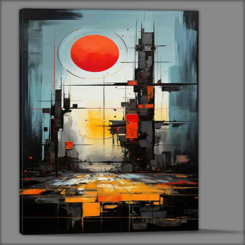 Buy Canvas : (Colorful Abstract Dreams Shapes and Hues of Fantasy)