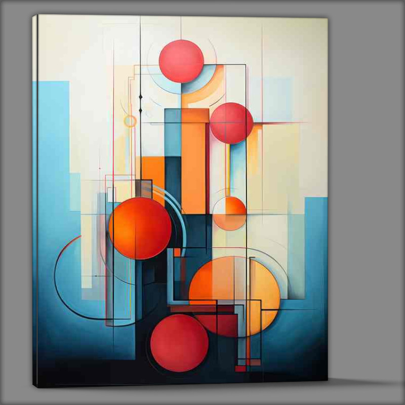 Buy Canvas : (Colorful Abstract Wonders A Symphony Amazing Form)