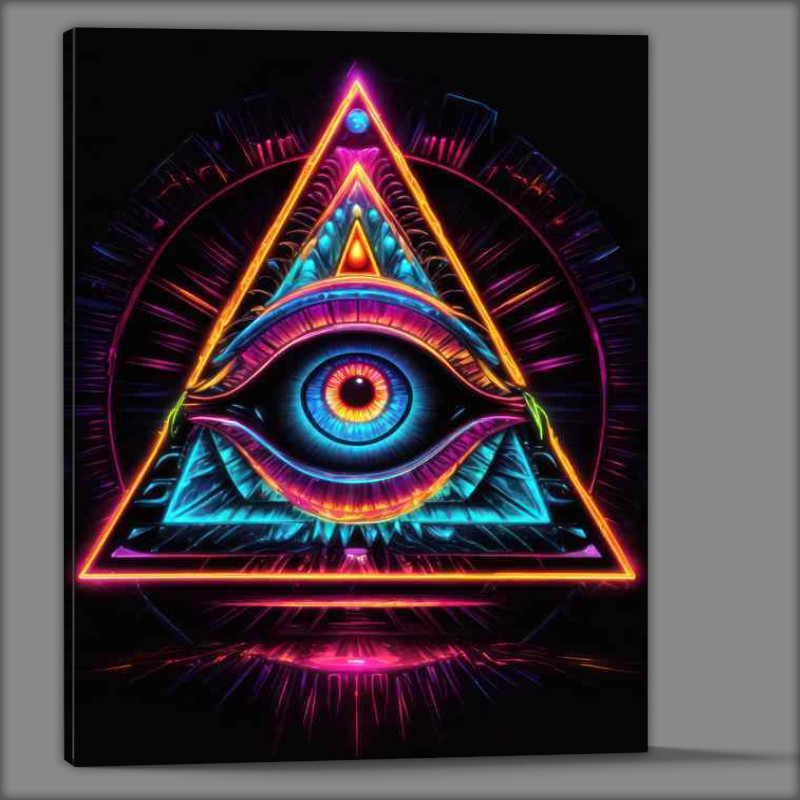Buy Canvas : (Immersive Color Experiences Abstract Artistry in Shapes)