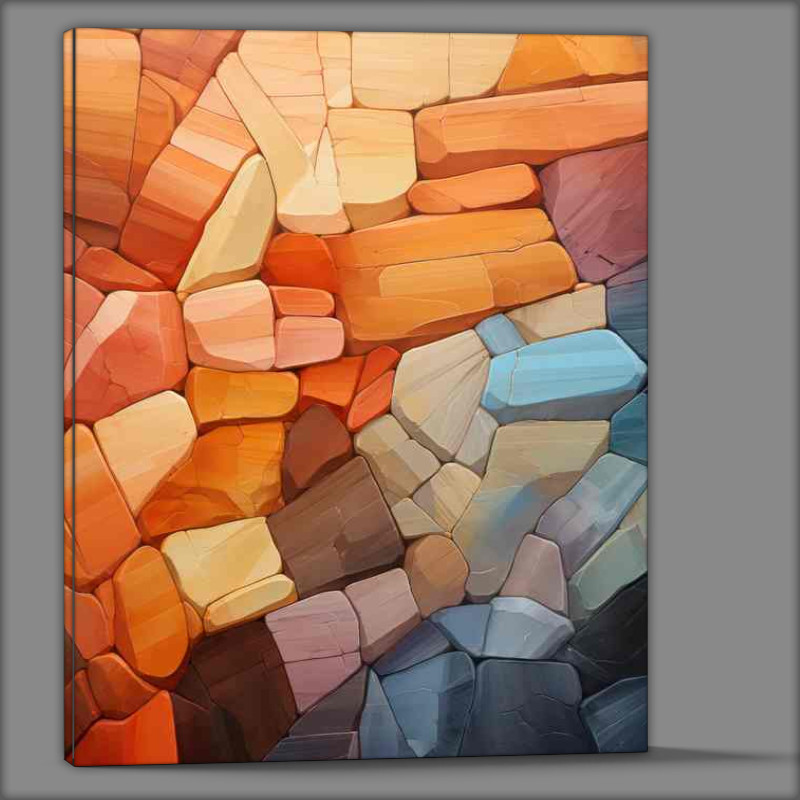 Buy Canvas : (Innovative Abstract Colors Shapes that Define Artistry)