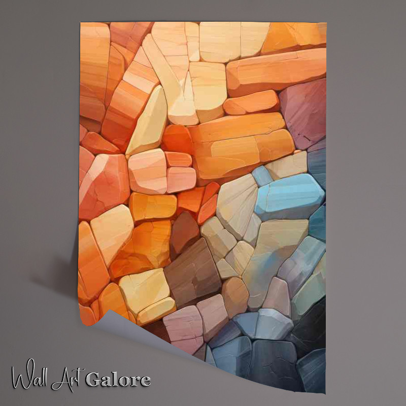 Buy Unframed Poster : (Innovative Abstract Colors Shapes that Define Artistry)