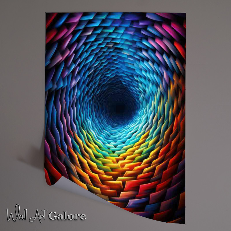 Buy Unframed Poster : (Innovative Abstract Shapes Colors that Reshape Reality)