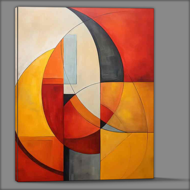 Buy Canvas : (Innovative Abstract Shapes The Power of Colorful Art)