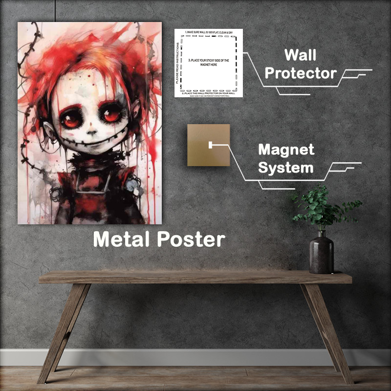 Buy Metal Poster : (Stitches of the Shadow)