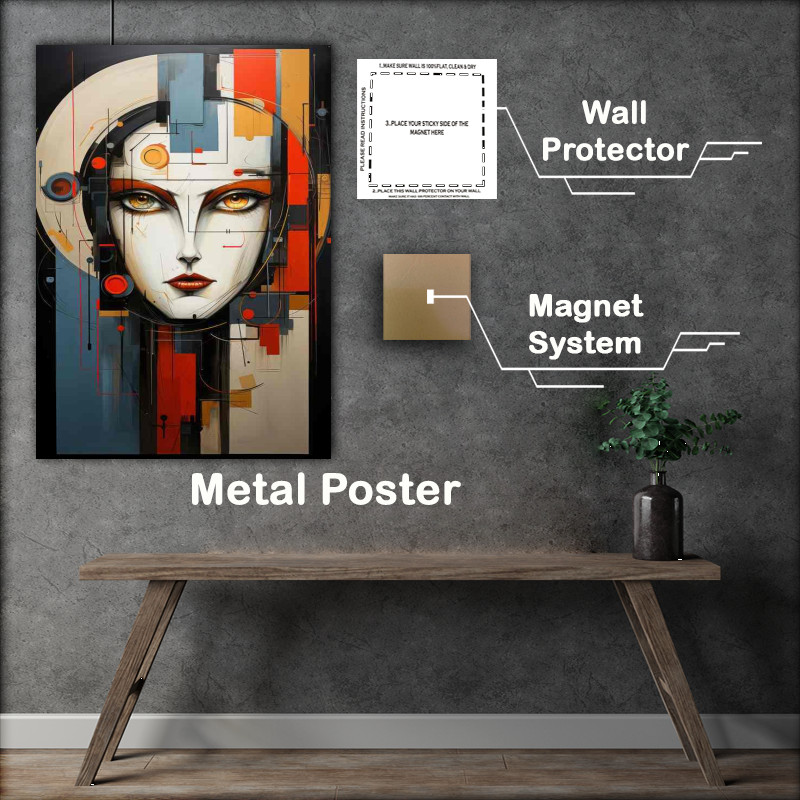 Buy Metal Poster : (Radiant Realities Crafting Colorful Dimensions)