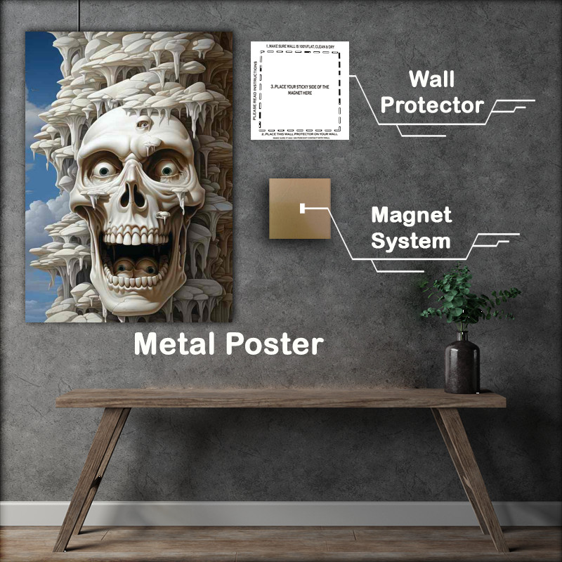 Buy Metal Poster : (Tales Told in Bone)