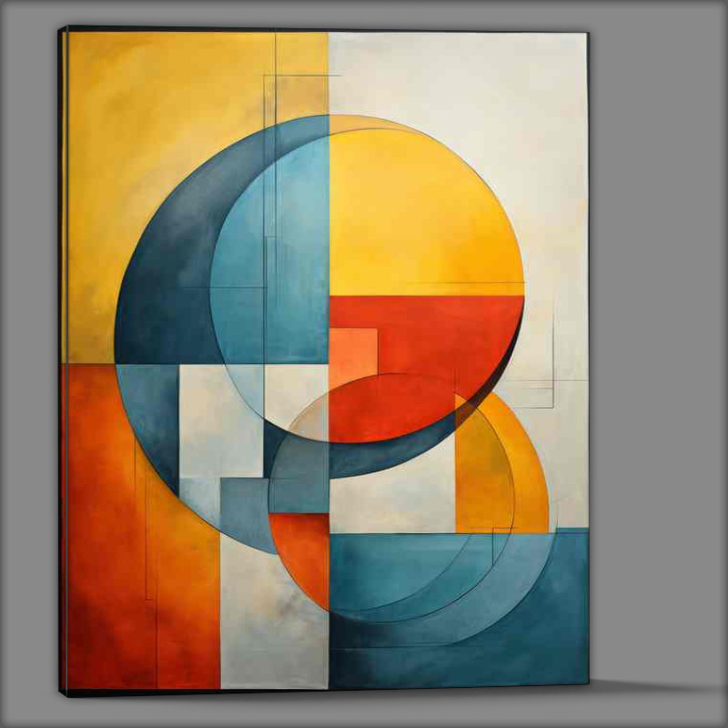 Buy Canvas : (The Colorful Abstract Shapes and Hues that Dazzle)