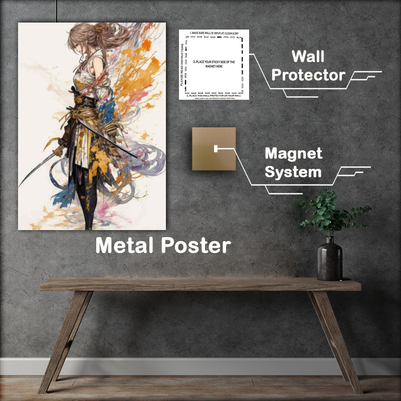 Buy Metal Poster : (The Songstress of Legends)