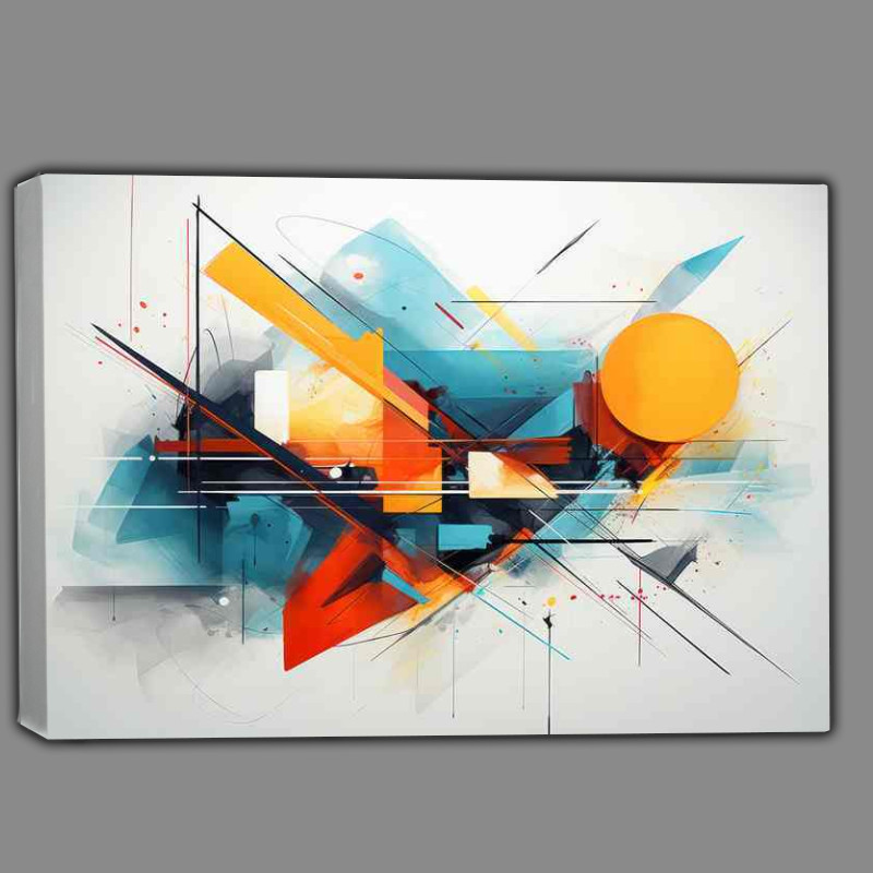 Buy Canvas : (Abstract Color Innovations Shapes that Redefine Art)