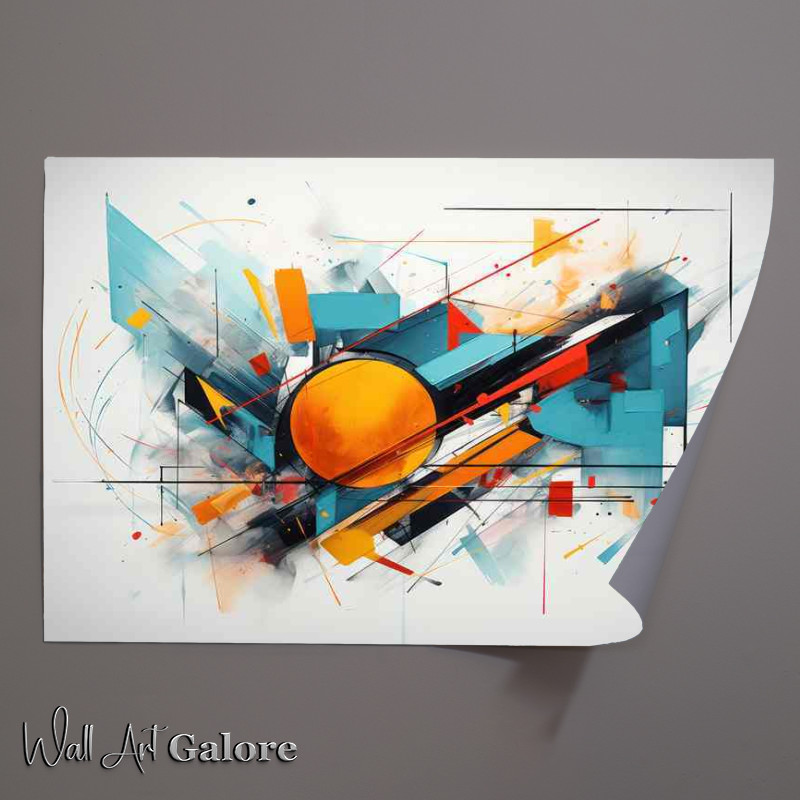 Buy Unframed Poster : (Abstract Color Mysteries Imaginative Shapes)