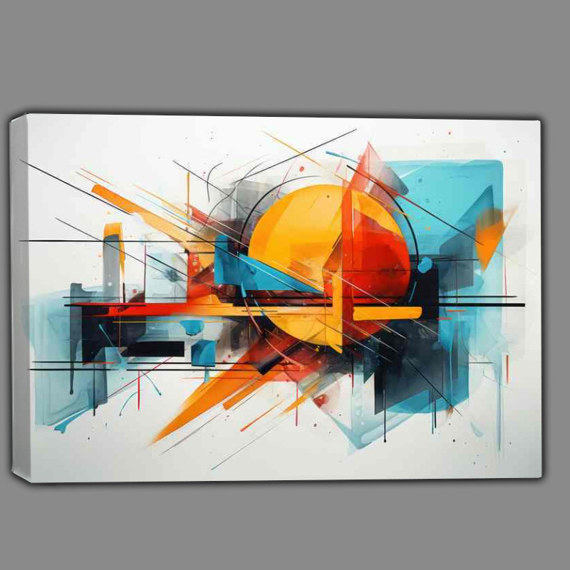 Buy Canvas : (Abstract Color Mysteries Lightning Speed)