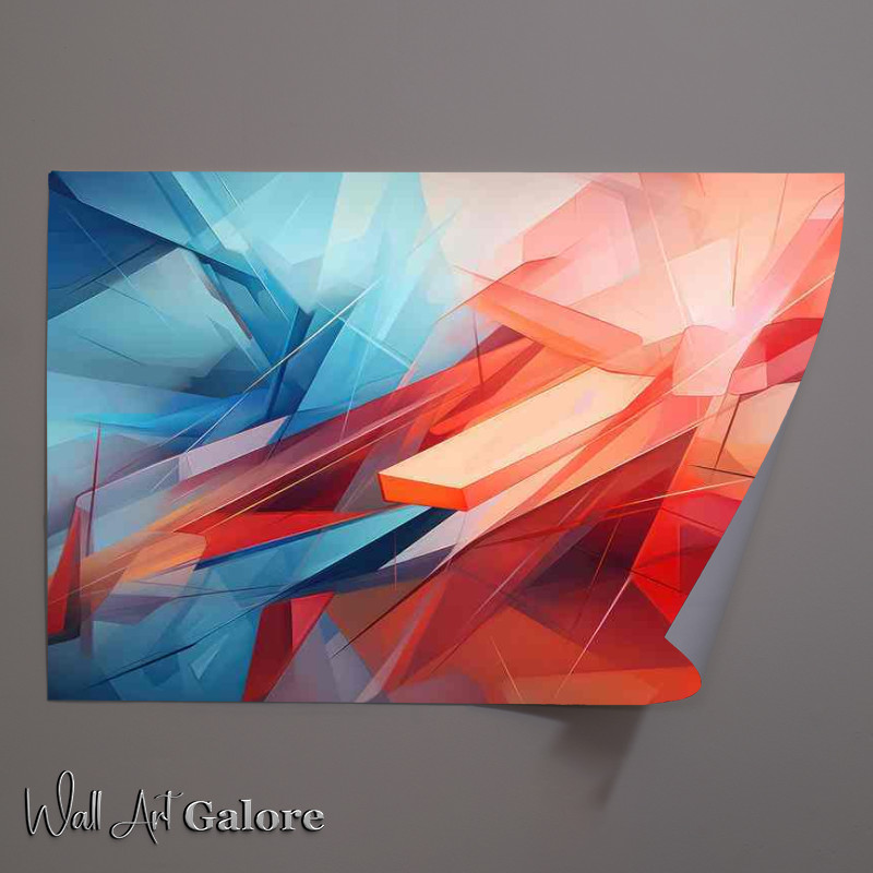 Buy Unframed Poster : (Abstract Color Odyssey Shape And Form)