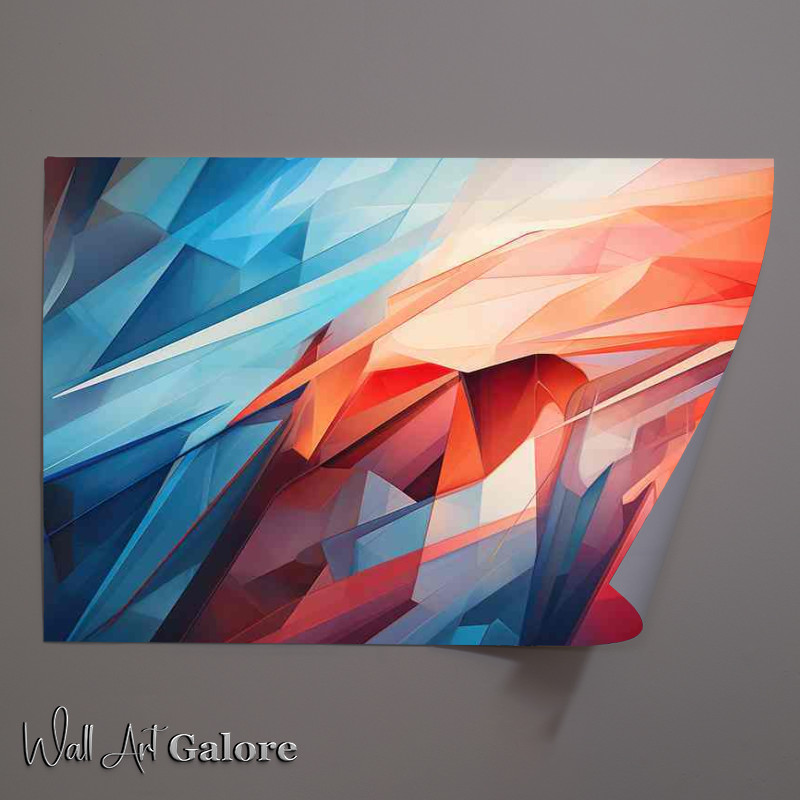 Buy Unframed Poster : (Abstract Color Odyssey Wild Lines And Tones)