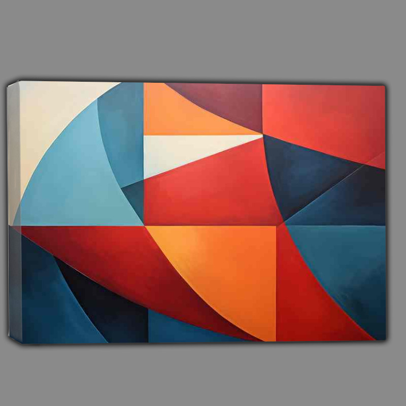 Buy Canvas : (Colorful Abstract Inspirations Shapes that Evoke Emotion)