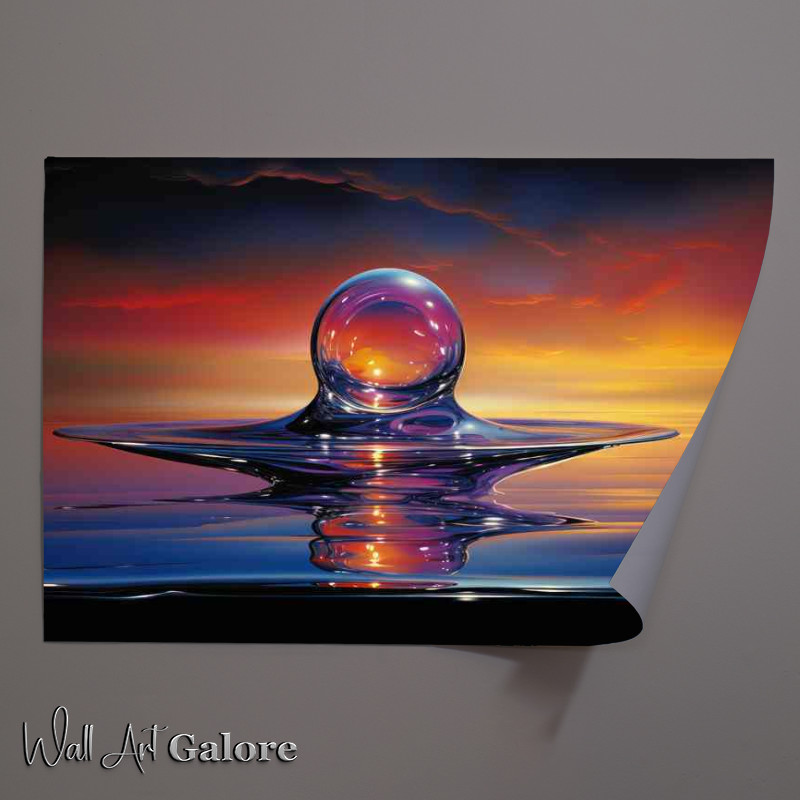Buy Unframed Poster : (Colorful Abstract Universe Discover the Power of Shapes)