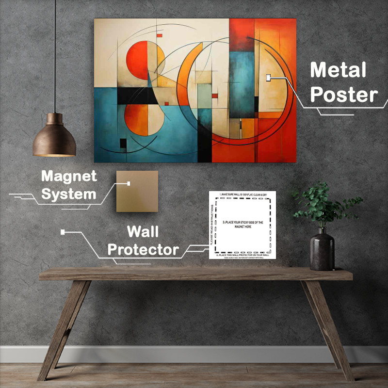 Buy Metal Poster : (Colorful Abstract Wonders Nice In Colour)
