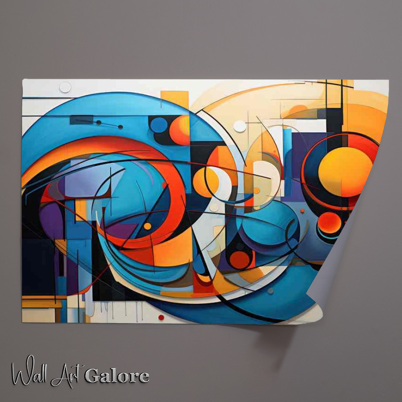 Buy Unframed Poster : (Fractal Fantasies Dive into the Infinite geometric style)