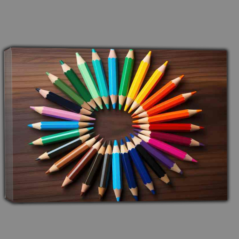 Buy Canvas : (The Beauty of Geometric Shapes and Bold Colors)