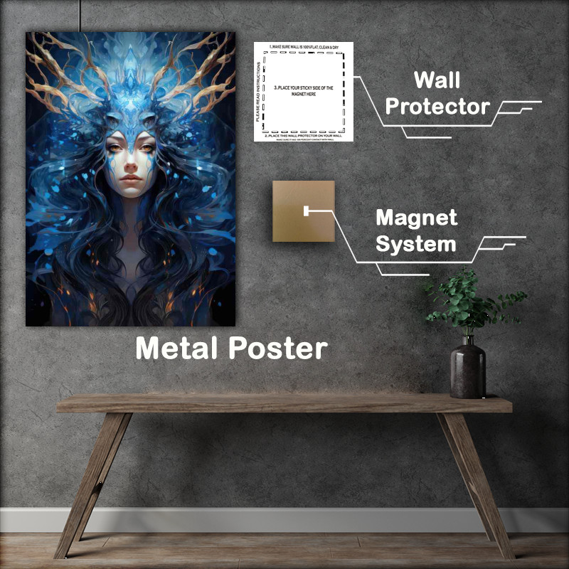 Buy Metal Poster : (Beyond Boundaries The Interconnected World)