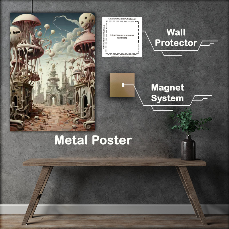 Buy Metal Poster : (Exploring Soundscapes Beyond Reality)