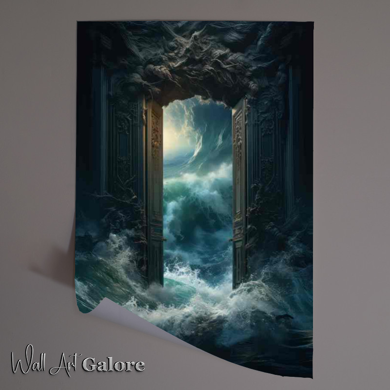 Buy Unframed Poster : (Surrealism Deciphered The Flooding Of The Mind)