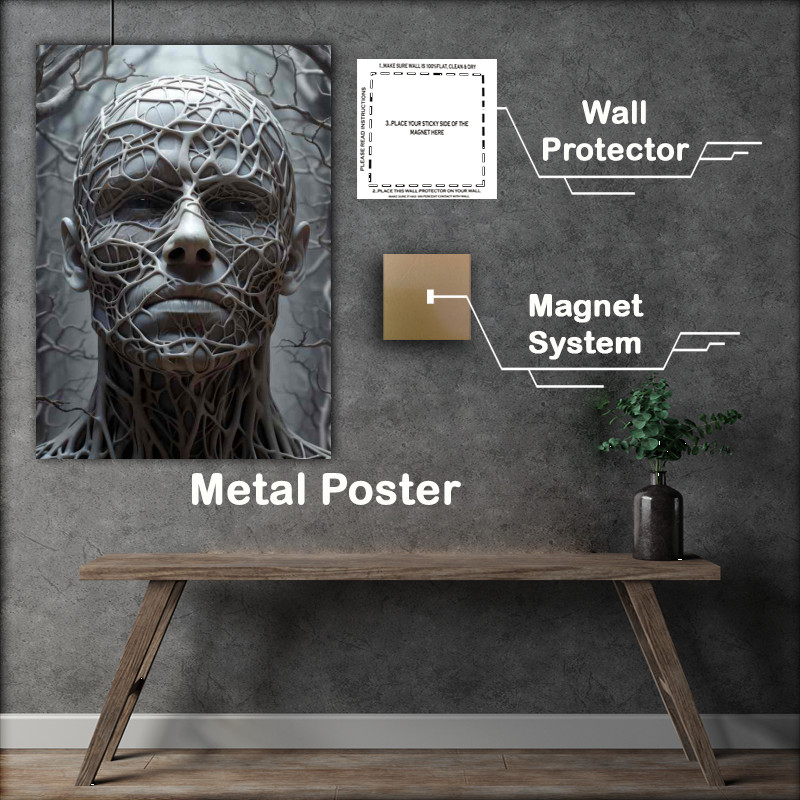 Buy Metal Poster : (Surrealism and the Science of the Mind)