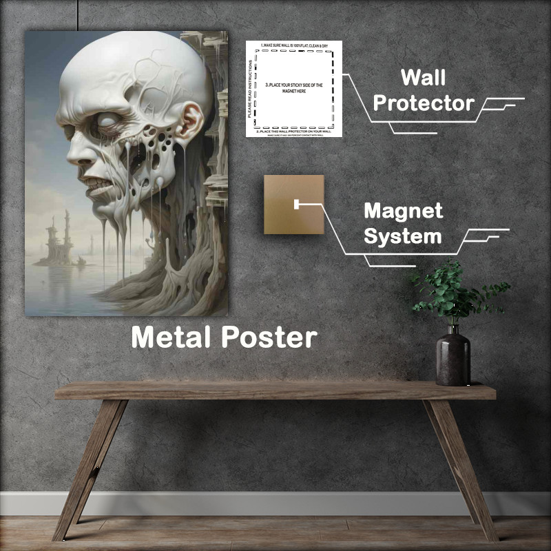 Buy Metal Poster : (The Intersection of Surrealism)