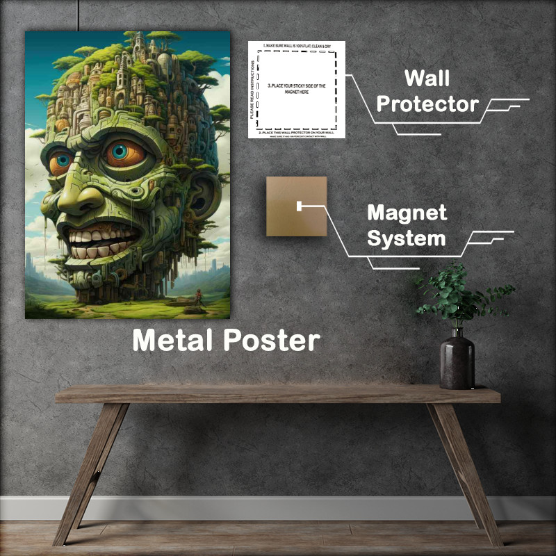 Buy Metal Poster : (The Legacy of Surrealism in Modern Sculpture)