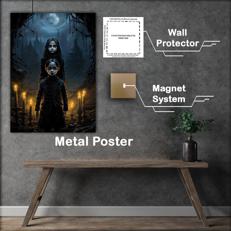 Buy Metal Poster : (The Realm of Reapers Death in Mythology)