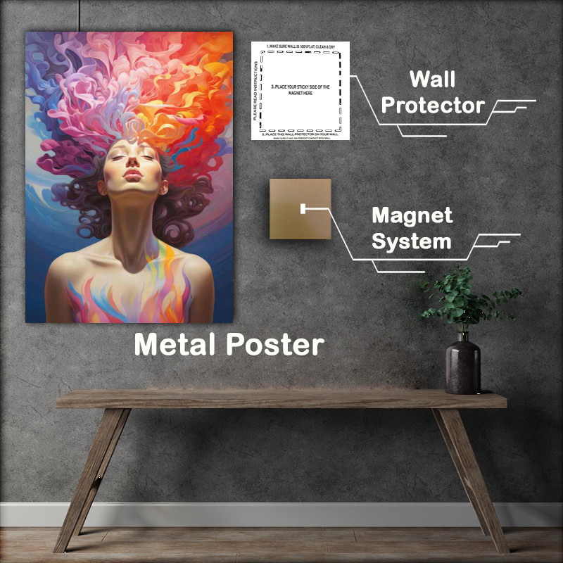 Buy Metal Poster : (The Surrealist Imagination Discovering)