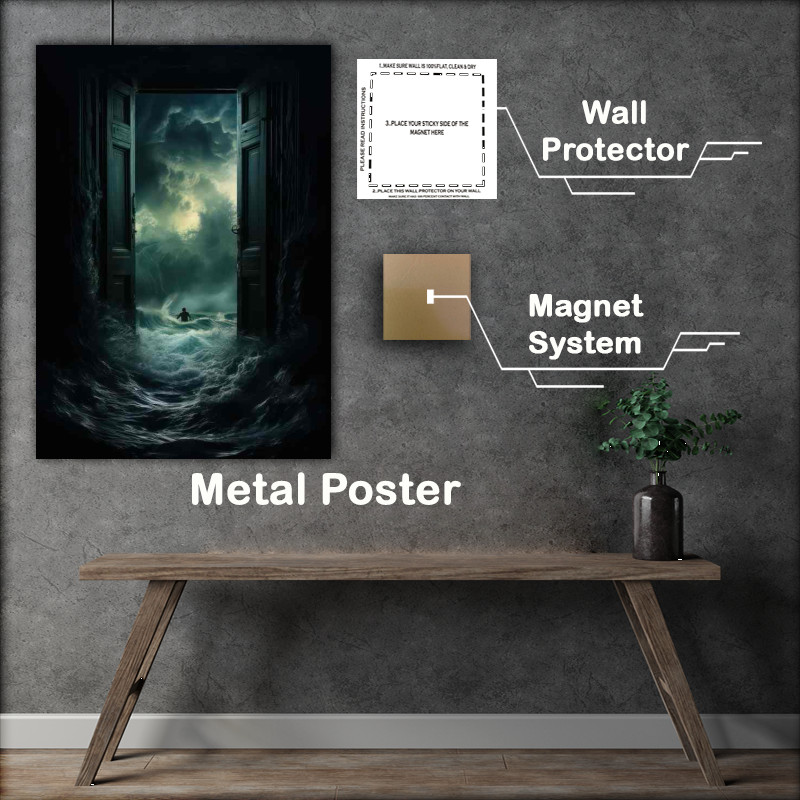 Buy : (The Surrealist Spectrum Metal Poster)