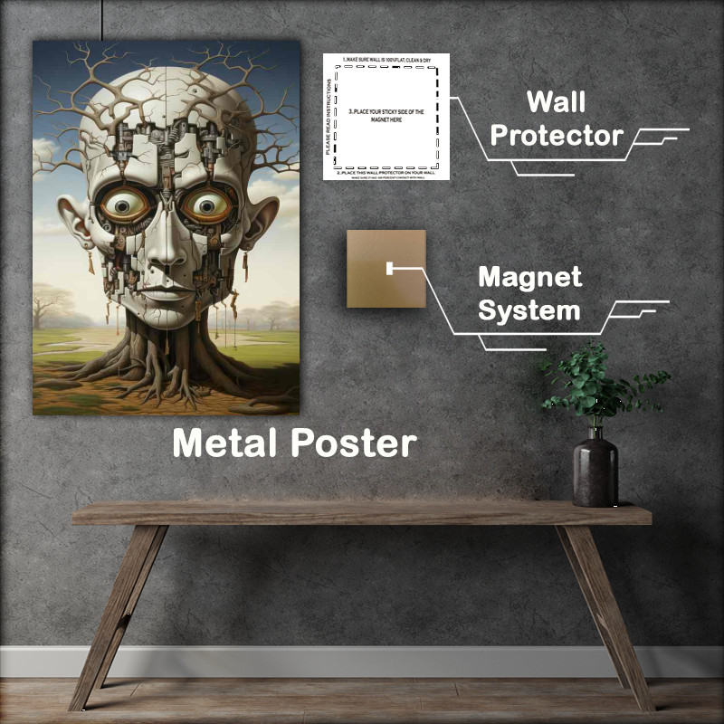 Buy Metal Poster : (Unveiling the Mysteries of Surrealist Art)