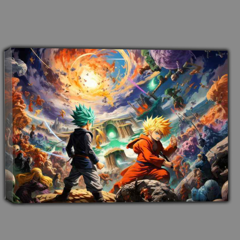 Buy Canvas : (Naruto vs Dragon Ball ninja storm)
