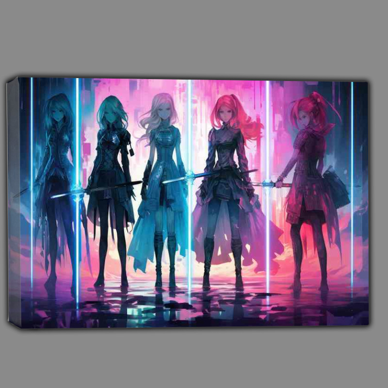 Buy Canvas : (The Complex World of Neon girls in anime)