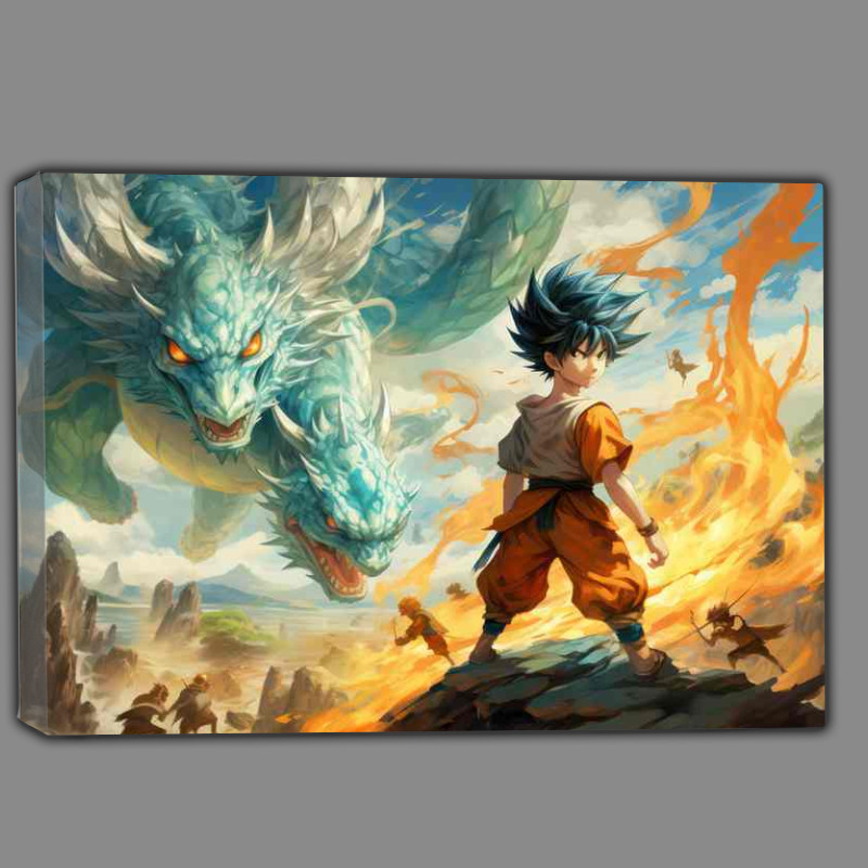 Buy Canvas : (The Evolution and Impact of Dragon Ball Z)