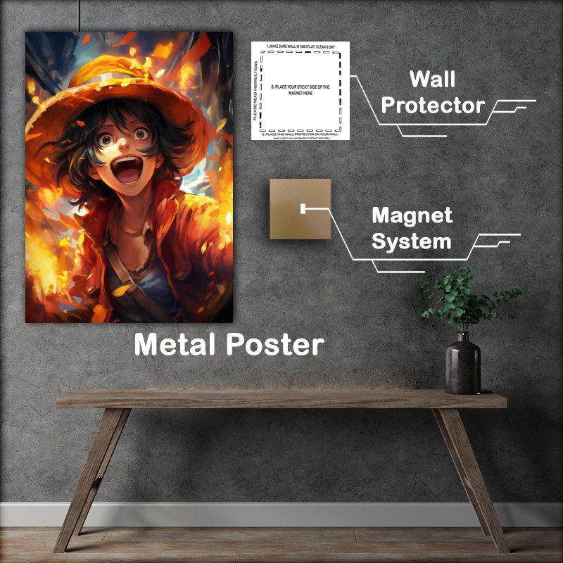 Buy Metal Poster : (Exploring the High Seas and Fantasy of One Piece)