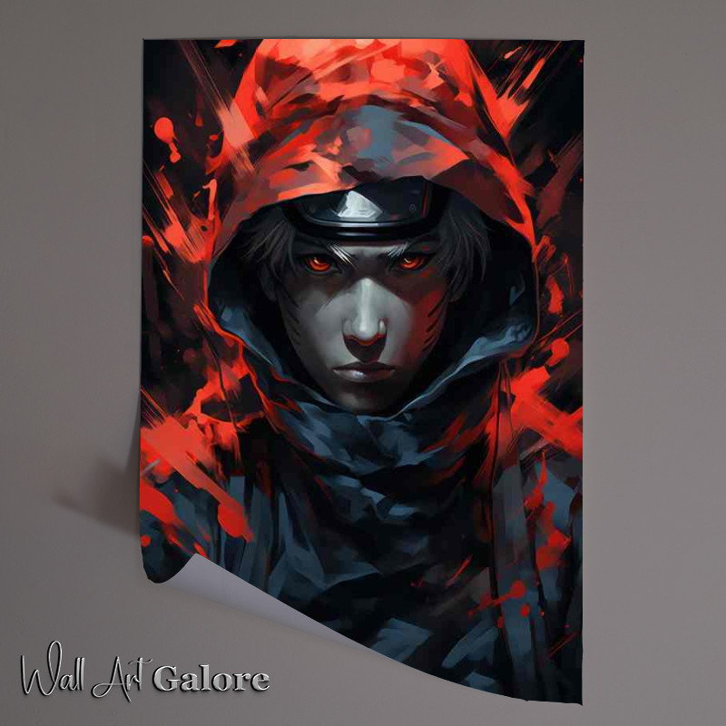 Buy Unframed Poster : (Naruto wretched reds Anime style)