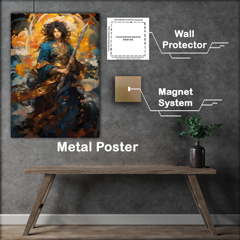 Buy Metal Poster : (The Spirit World and Human Bonds)