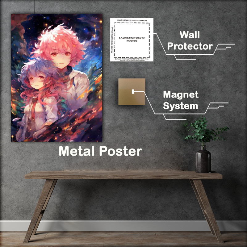 Buy Metal Poster : (The Unseen Side of Oeon Lulu With A Boy)