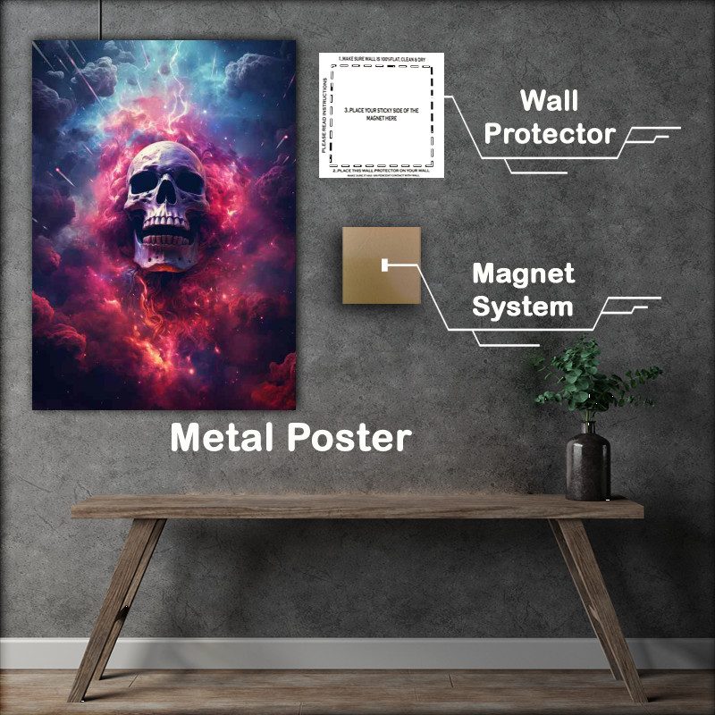 Buy Metal Poster : (Whispering Bones The Language of Skulls)