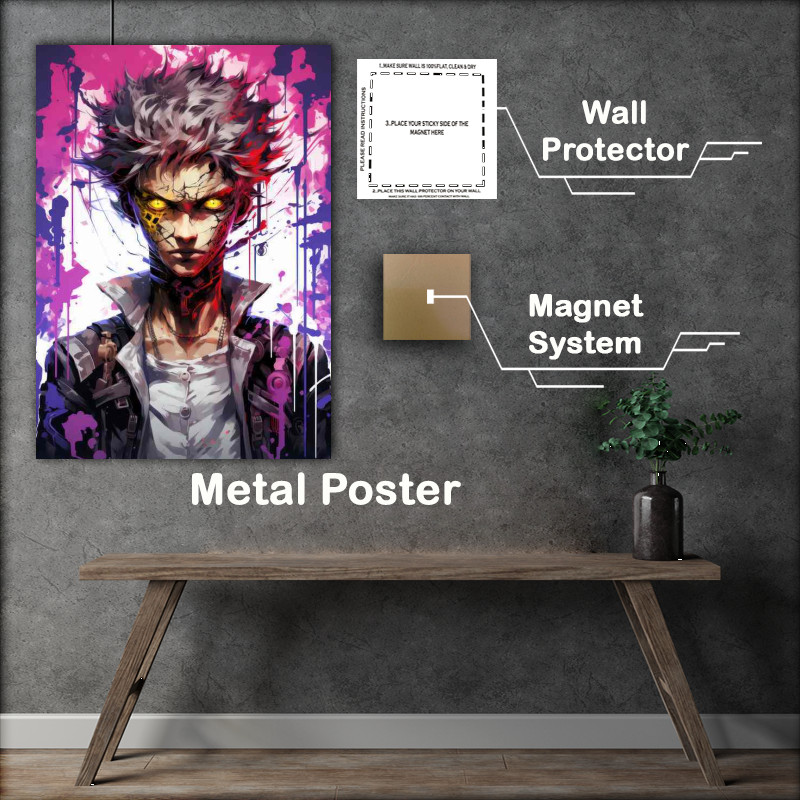 Buy Metal Poster : (Uncovering the Secrets of the Hidden Leaf in Mr Fengai)