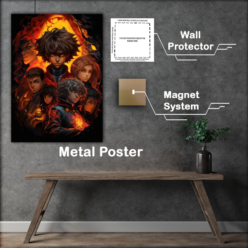 Buy Metal Poster : (Uncovering the Secrets of the Hidden Leaf in Naruto)