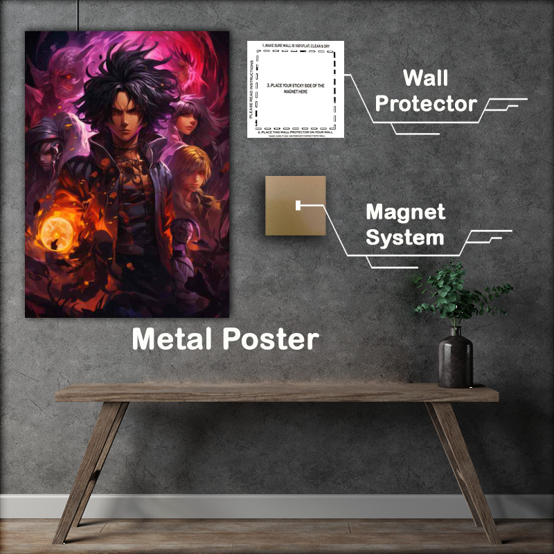 Buy Metal Poster : (Understanding the Psychological Form Of Anime)