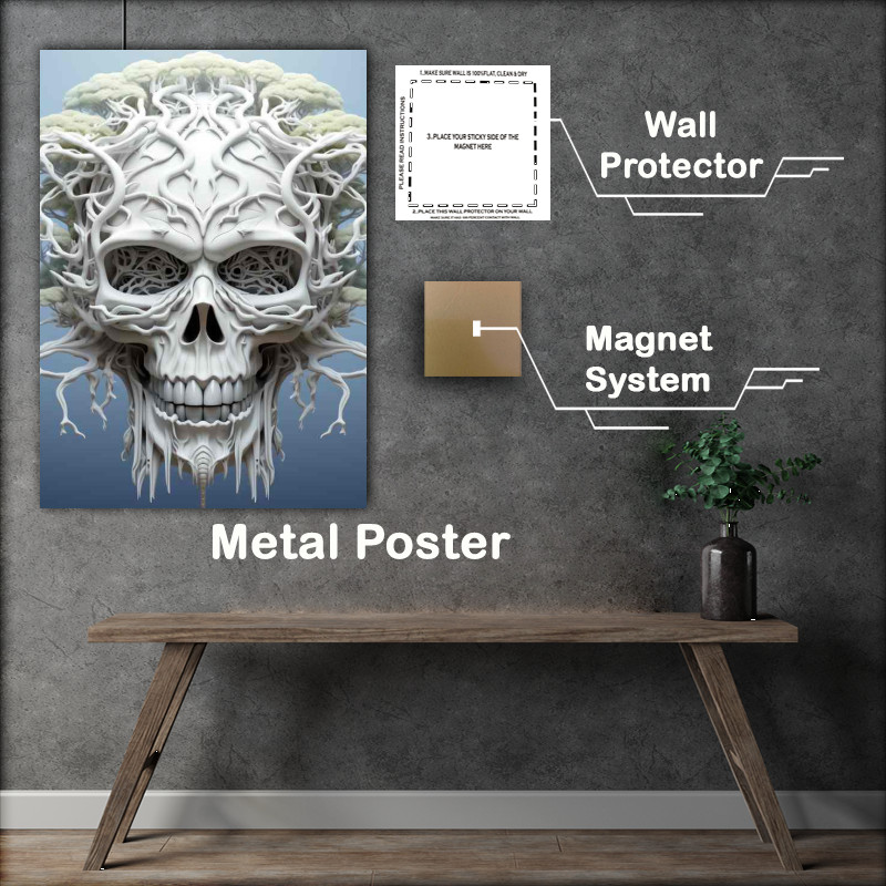 Buy Metal Poster : (Whispering Willows art from beyond)