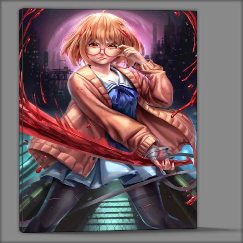 Buy Canvas : (Fuyukai Desu Mirai Kuriyamas Journey Reimagined in Manga Art)