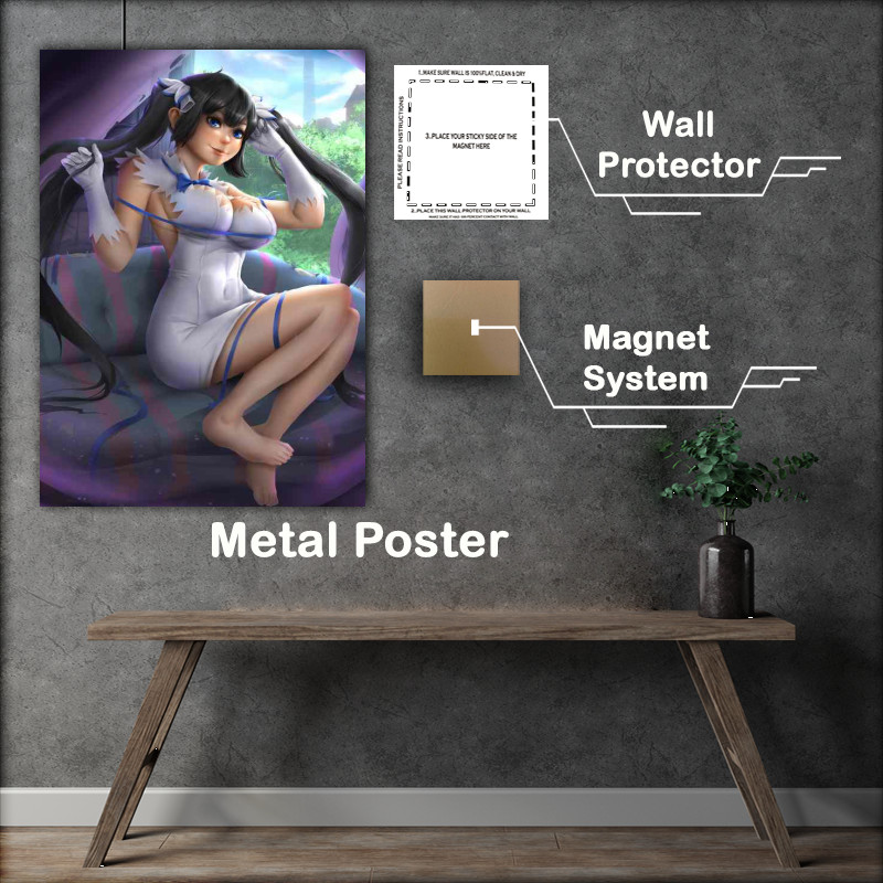 Buy Metal Poster : (Goddesss Grace Hestias Manga Marvel Unveiled)