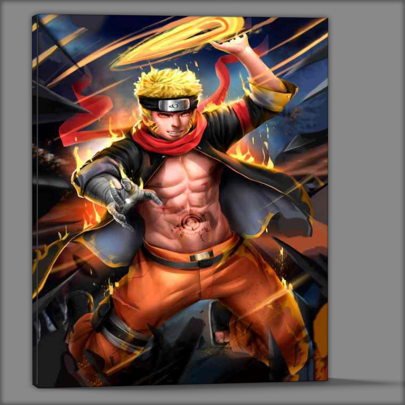 Buy Canvas : (Hokages Evolution Adult Narutos Manga Mastery Unveiled)
