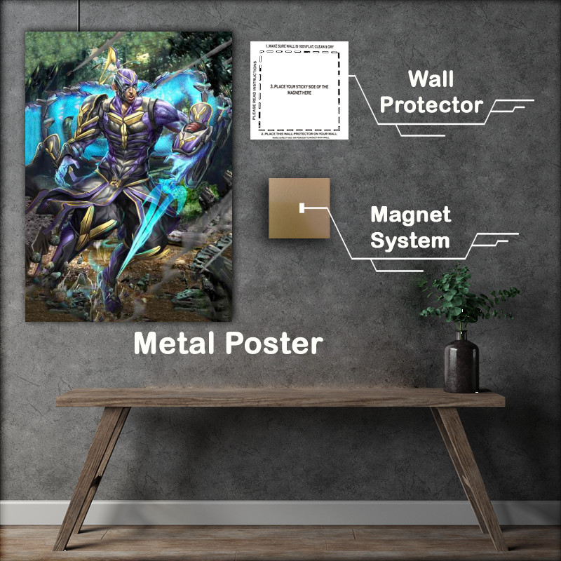 Buy Metal Poster : (Kobes Soleful World A Fanart Shoerealism Manga)